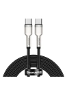 Kabel USB-C do USB-C Baseus Cafule, 100W, 2m (czarny)
