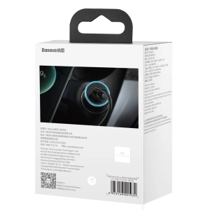 Hurtownia GSM - Ładowarka samochodowa Baseus Golden Contactor Pro, USB + USB-C, QC4.0+, PD, SCP, 40W (szara) - BSU2060GRY - {ean13} - Hurt