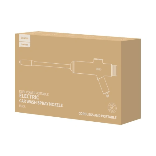 Samochodowa myjka ciśnieniowa Baseus Dual Power, z pompą wodną