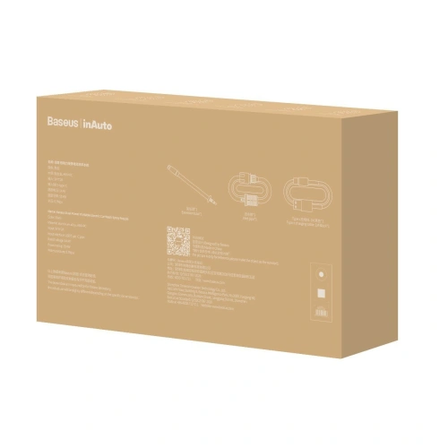 Samochodowa myjka ciśnieniowa Baseus Dual Power, z pompą wodną