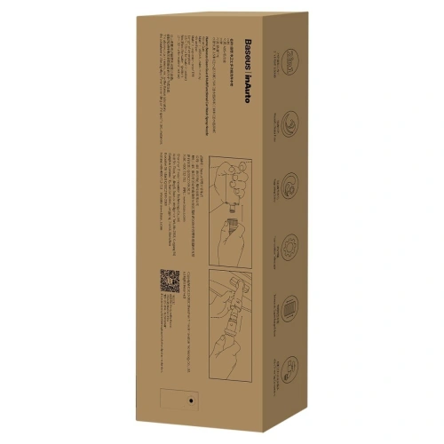 Wąż z dyszą ciśnieniową Baseus Clean Guard, 15m ze strumieniem wody