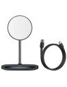 Hurtownia GSM - Stojak magnetyczny Baseus Swan MagSafe z ładowarką indukcyjną do Apple iPhone 12 (czarny) - BSU2070BLK - {ean13} - Hurt