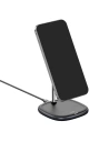 Hurtownia GSM - Stojak magnetyczny Baseus Swan MagSafe z ładowarką indukcyjną do Apple iPhone 12 (czarny) - BSU2070BLK - {ean13} - Hurt