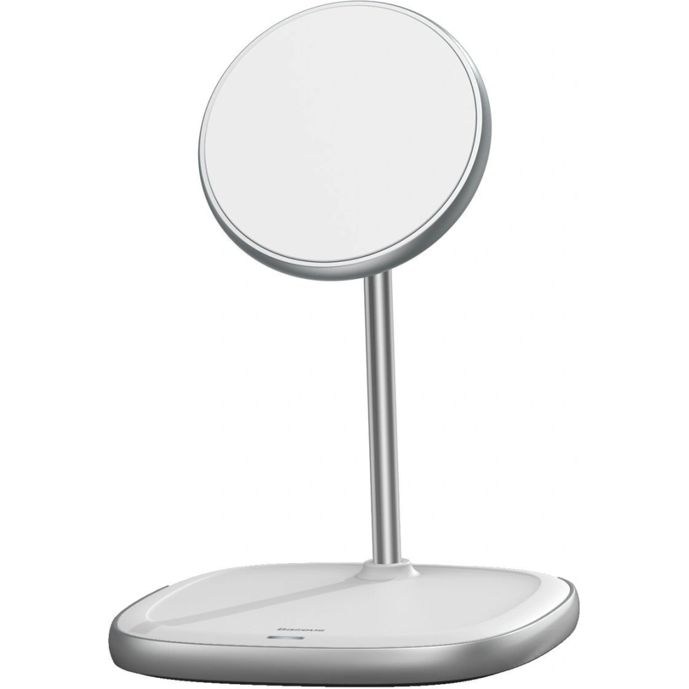 Hurtownia GSM - Stojak magnetyczny Baseus Swan MagSafe z ładowarką indukcyjną do Apple iPhone 12 (biały) - BSU2071WHT - {ean13} - Hurt