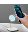 Wholesale Baseus Swan MagSafe Magnetic Stand with Wireless Charger for iPhone 12 (white) - BSU2071WHT - {ean13} - Hurt