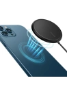 Wholesale Baseus Simple Mini magnetic induction wireless charger, MagSafe, 15W (black) - BSU2072BLK - {ean13} - Hurt