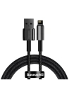 Kabel USB do Lightning Baseus Tungsten Gold, 2.4A, 1m (czarny)