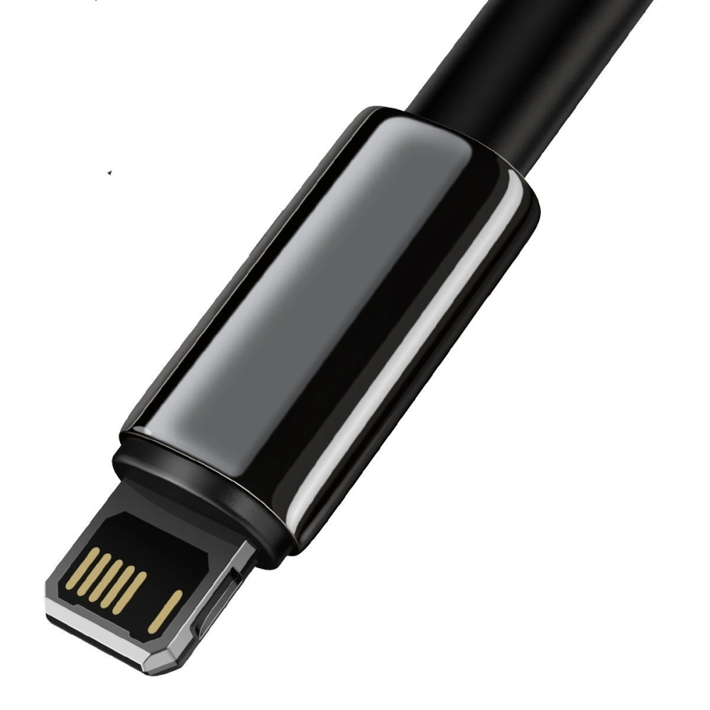 Wholesale Baseus Tungsten Gold Cable USB Lightning 2.4A 1m (black) - BSU2075BLK - {ean13} - Hurt