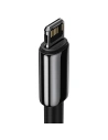 Hurtownia GSM - Kabel USB do Lightning Baseus Tungsten Gold, 2.4A, 2m (czarny) - BSU2076BLK - {ean13} - Hurt