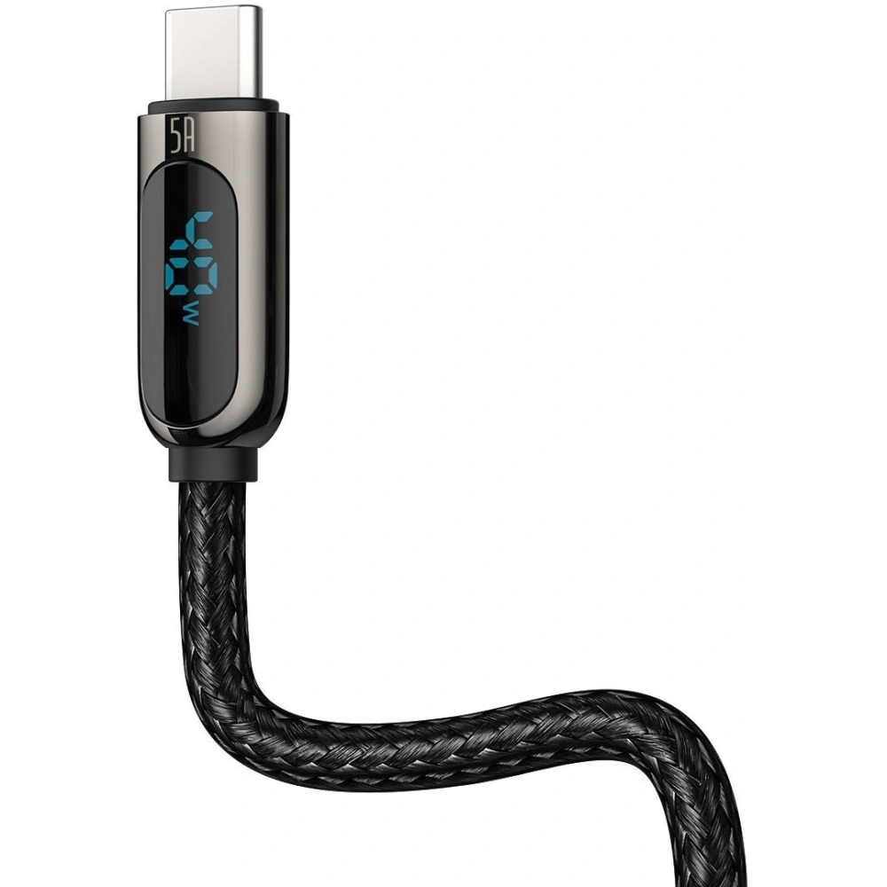 Hurtownia GSM - Kabel USB do USB-C Baseus Display, 5A, 40W, 1m (czarny) - BSU2078BLK - {ean13} - Hurt