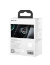 Hurtownia GSM - Ładowarka samochodowa Baseus Golden Contactor Pro, 2x USB, QC, SCP, 40W (szara) + kabel USB do USB-C 1m (czarny) - BSU2079BLK - {ean13} - Hurt