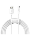 Hurtownia GSM - Kabel micro USB do USB Baseus Simple Wisdom, 2.1A, 1.5m (biały) 2szt. - BSU2080WHT - {ean13} - Hurt