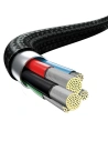 Wholesale Baseus Rapid Series 3-in-1 cable USB-C For M+L+T 20W 1.5m Black - BSU2081BLK - {ean13} - Hurt