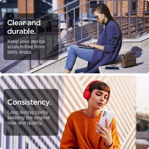 Etui Spigen Liquid Crystal Samsung Galaxy A52/A52s Glitter Crystal