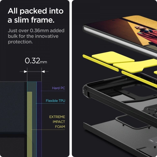 Etui Spigen Tough Armor Samsung Galaxy A52/A52s Black