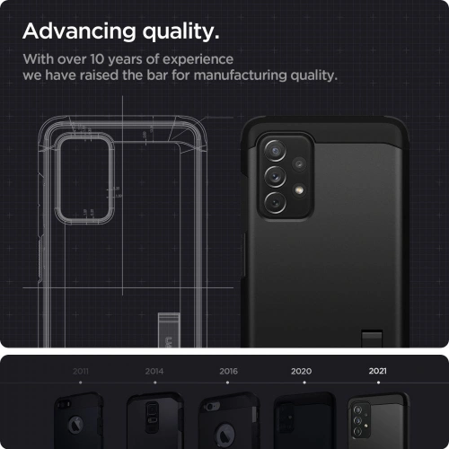 Etui Spigen Tough Armor Samsung Galaxy A72 Black