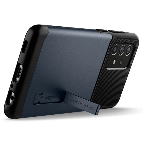 Etui Spigen Slim Armor Samsung Galaxy A72 Metal Slate