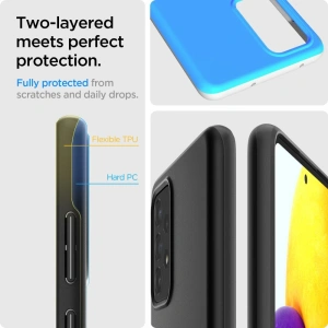 Hurtownia GSM - Etui Spigen Thin Fit Samsung Galaxy A72 Black - SPN1537BLK - {ean13} - Hurt