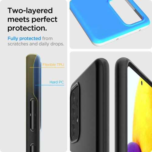 Etui Spigen Thin Fit Samsung Galaxy A72 Black