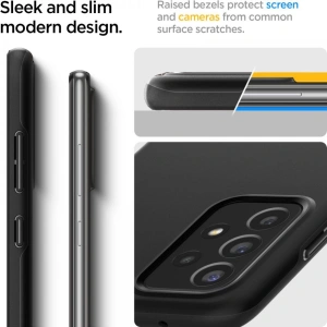 Hurtownia GSM - Etui Spigen Thin Fit Samsung Galaxy A72 Black - SPN1537BLK - {ean13} - Hurt