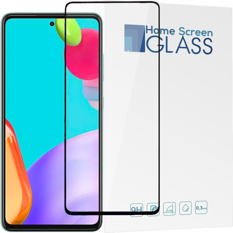 Home Screen Glass Distributor - 5903068635311 - HSG250BLK - Home Screen Glass Samsung Galaxy A52/A52s 3D Black - B2B homescreen