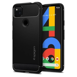 Hurtownia GSM - Etui Spigen Rugged Armor Google Pixel 4a Matte Black - SPN1542BLK - {ean13} - Hurt