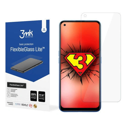 Szkło hybrydowe 3MK FlexibleGlass Lite Realme V15 5G