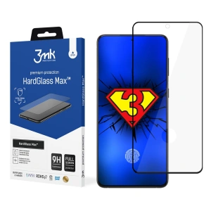 Hurtownia GSM - Szkło hartowane 3MK HardGlass Max Samsung Galaxy S21 Ultra czarne - 3MK1412 - {ean13} - Hurt