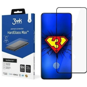 Hurtownia GSM - Gehärtetes Glas 3MK HardGlass Max Samsung Galaxy S21+ Plus schwarz - 3MK1411 - {ean13} - Hurt