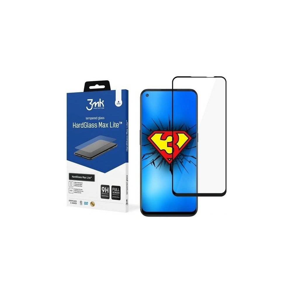 Wholesale 3MK HardGlass Max Lite OnePlus Nord N100 black - 3MK1377 - {ean13} - Hurt