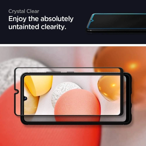 Szkło hartowane Spigen GLAS.tR Slim Samsung Galaxy A42 5G Black