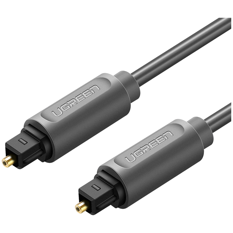 Ugreen Distributor - 6957303878918 - UGR596BLK - UGREEN AV122 Toslink Audio optical cable, aluminum braided, 1.5m - B2B homescreen