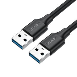 Kabel USB 2.0 A-A UGREEN US128 0.25m czarny