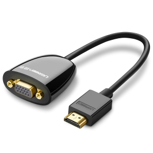 Adapter HDMI do VGA UGREEN MM105, bez audio (czarny)