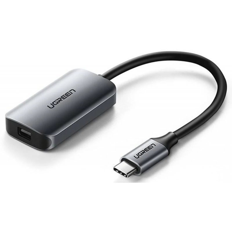 Hurtownia Ugreen - 6957303863518 - UGR617GRY - Adapter UGREEN CM236 USB-C do Mini DisplayPort (szary) - B2B homescreen