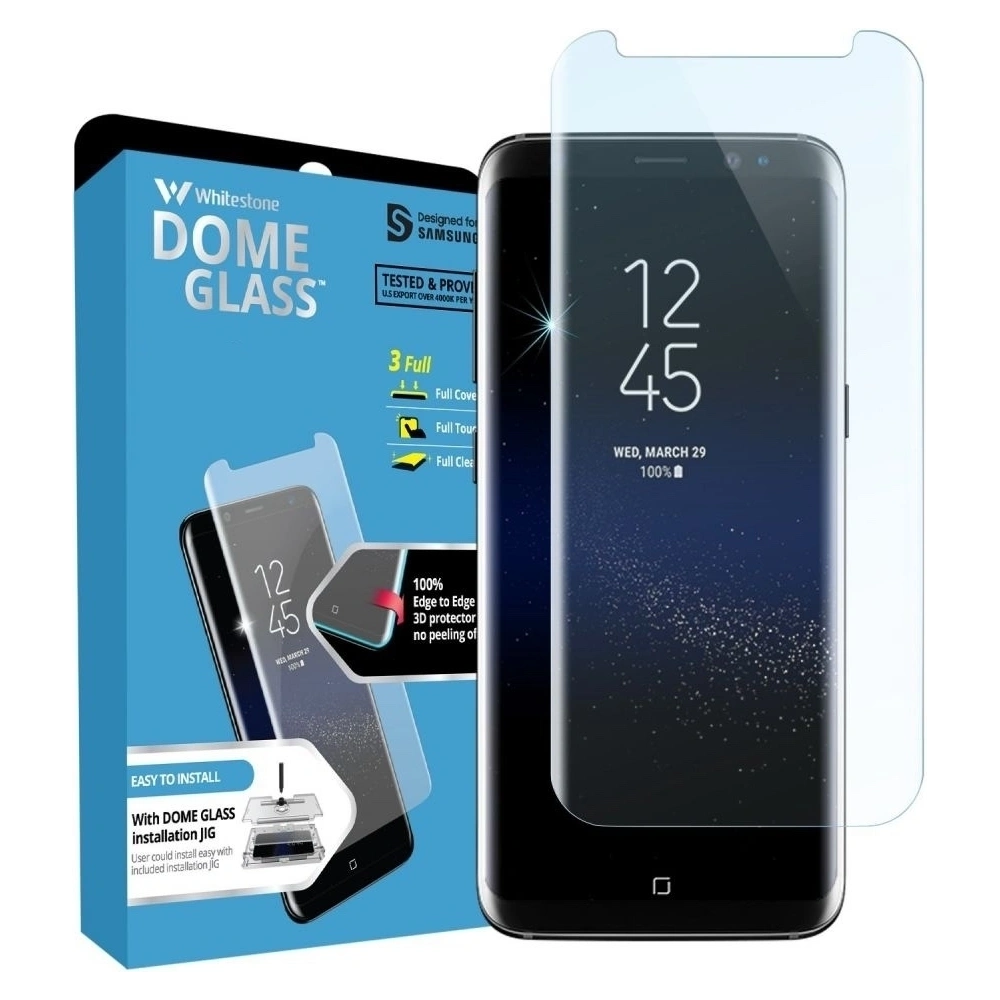 Hurtownia GSM - Oprava sady Whitestone Dome sklo Samsung Galaxy S9 - WSD008 - {ean13} - Hurt
