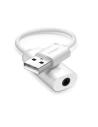 Wholesale UGREEN US206 Audio Adapter, USB to Mini Jack 3.5mm AUX (White) - UGR630WHT - {ean13} - Hurt