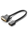 Adapter DVI do HDMI UGREEN 20118, 15cm (czarny)