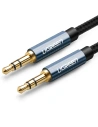 Kabel mini jack 3,5mm UGREEN AV112, AUX, 1m (niebieski)