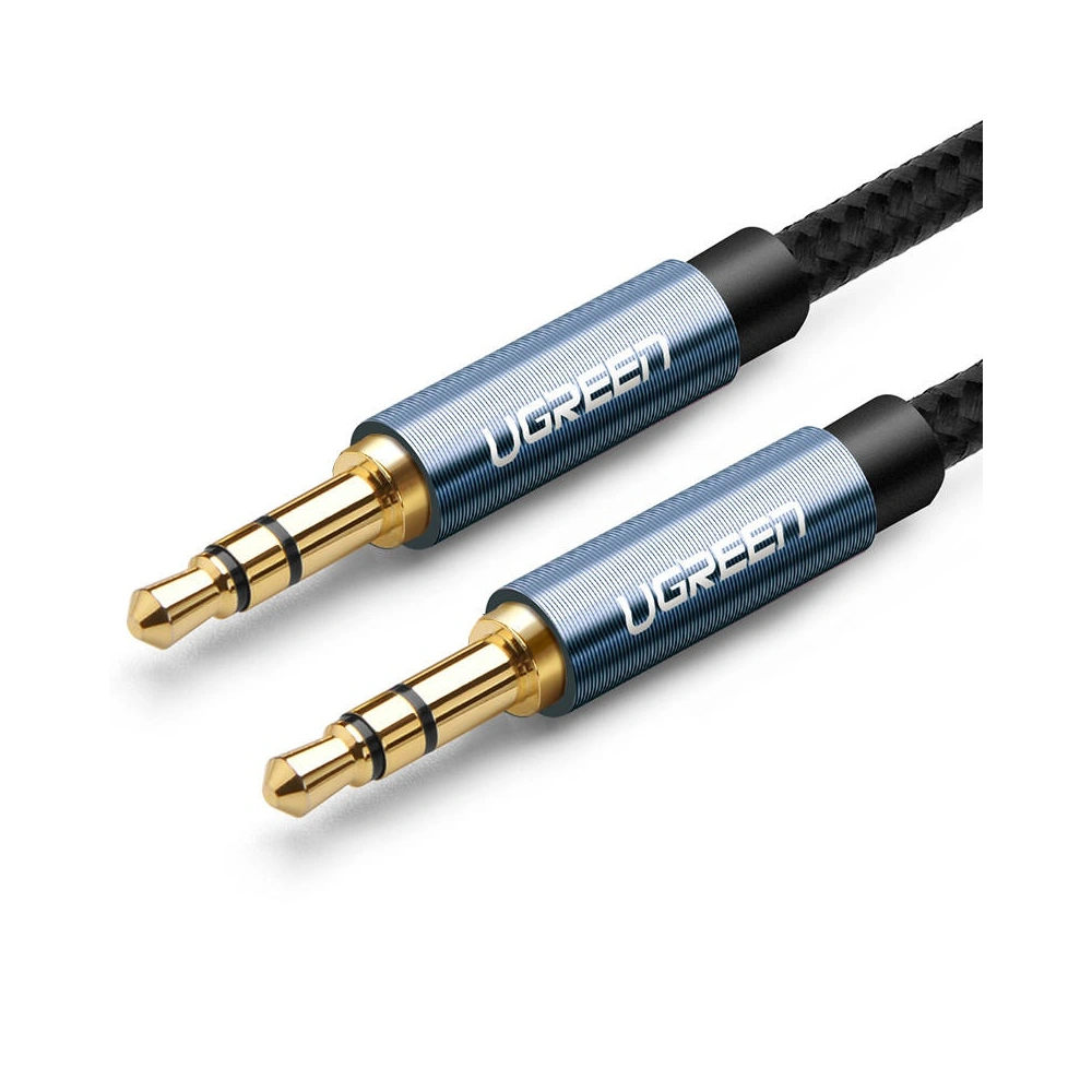 Hurtownia GSM - Kabel mini jack 3,5mm UGREEN AV112, AUX, 2m (niebieski) - UGR639BLU - {ean13} - Hurt