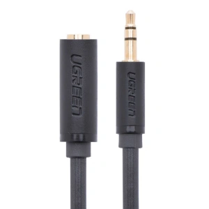 Hurtownia GSM - UGREEN AV124 Przedłużacz audio AUX jack 3,5 mm, 1m (szary) - UGR651GRY - {ean13} - Hurt