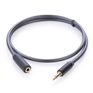Hurtownia GSM - UGREEN AV124 Przedłużacz audio AUX jack 3,5 mm, 1m (szary) - UGR651GRY - {ean13} - Hurt