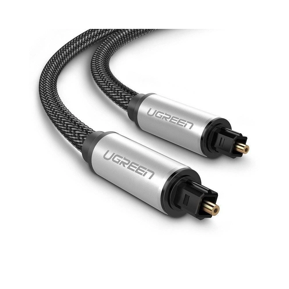 Wholesale UGREEN AV108 Toslink Audio optical cable, braided aluminium, 2m - UGR655 - {ean13} - Hurt