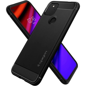 Hurtownia GSM - Etui Spigen Rugged Armor Google Pixel 4a 5G Matte Black - SPN1548BLK - {ean13} - Hurt