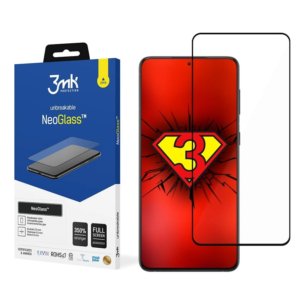 Wholesale 3MK NeoGlass Samsung Galaxy S21+ Plus black - 3MK1489 - {ean13} - Hurt