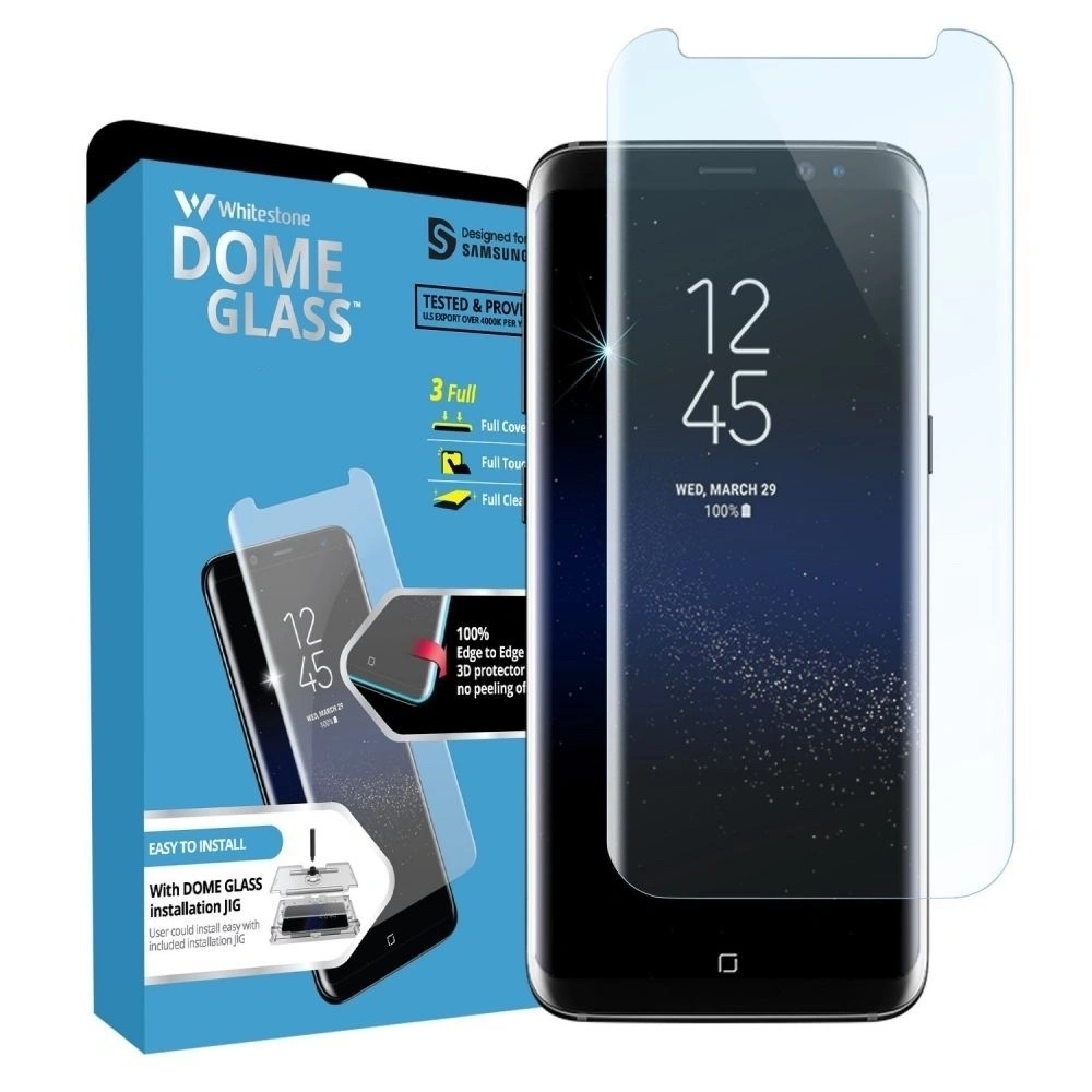 Hurtownia GSM - Oprava soupravy Whitestone Dome sklo Samsung Galaxy S9 Plus - WSD009 - {ean13} - Hurt