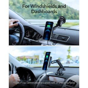 Uchwyt samochodowy ESR HaloLock Magnetic MagSafe Vent Car Mount Black