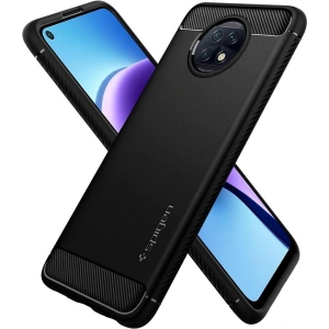 Wholesale Spigen Rugged Armor Redmi Note 9T Matte Black - SPN1549BLK - {ean13} - Hurt