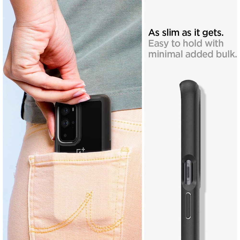 Wholesale Spigen Ultra Hybrid OnePlus 9 Pro Matte Black - SPN1550BLK - {ean13} - Hurt
