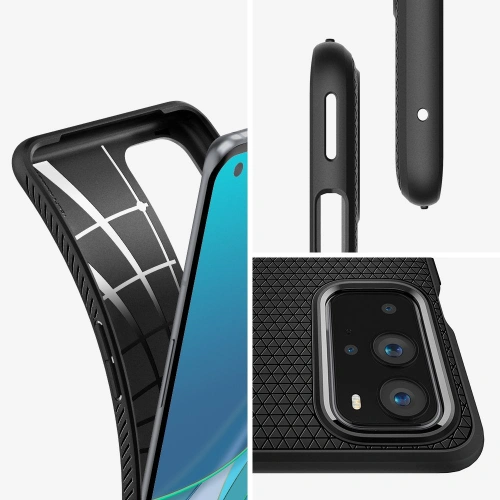 Etui Spigen Liquid Air OnePlus 9 Pro Matte Black